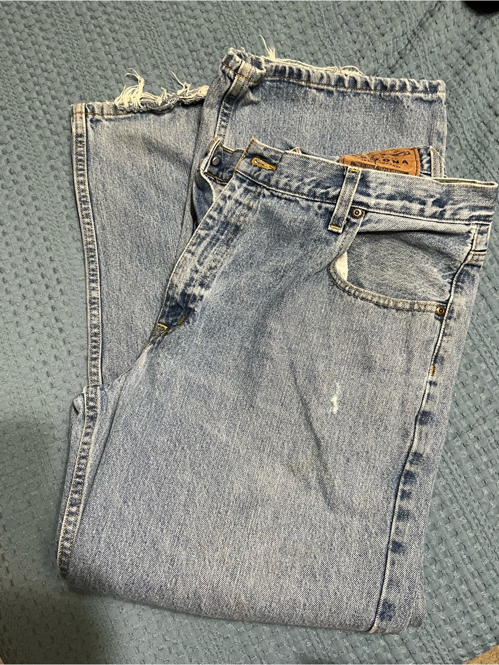 Arizona Jean Company Light Blue Relaxed Fit Men’s Jeans
